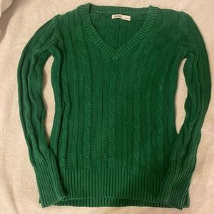 Green Knit Old Navy Sweater